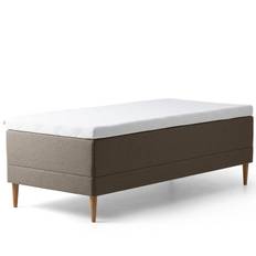 Promise ramsäng enkelsäng - Vit/Beige/Grå/Ljusgrå/Mörkgrå/Taupe