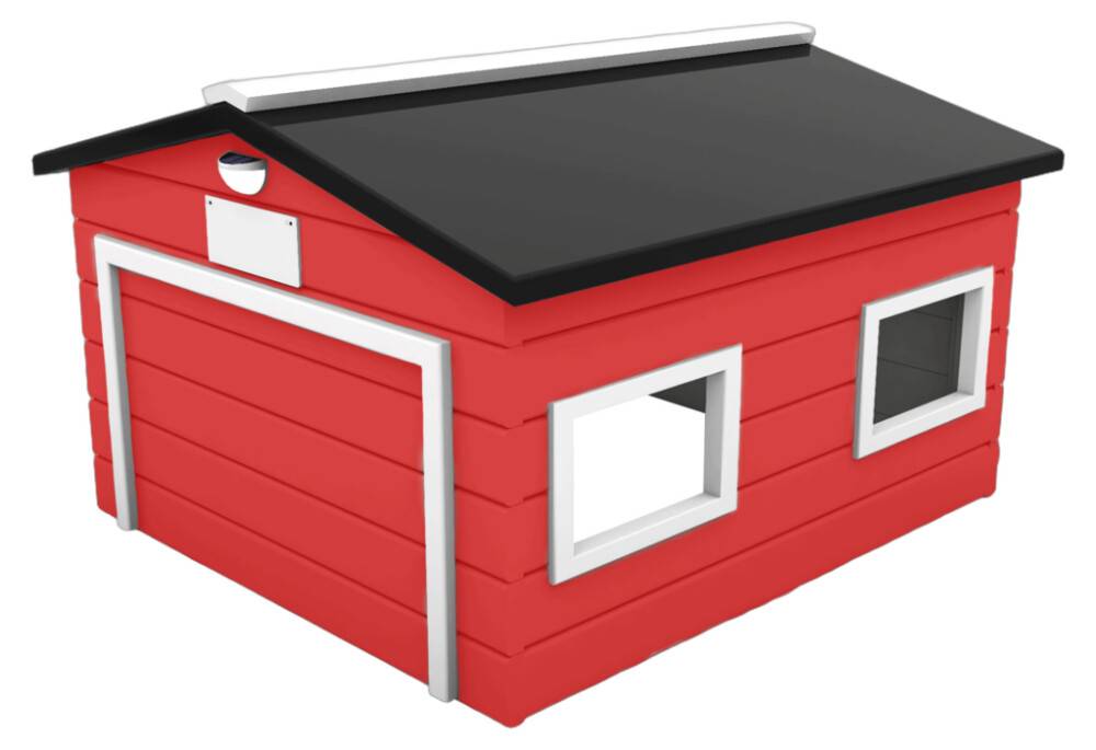 GARAGE AM ROBOTS MY ROBOT HOME COMPACT RÖD/VIT