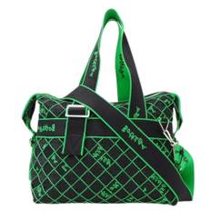Bottega Veneta Vintage, Vintage , Herre, Grøn, ONE SIZE, Uld, Pre-owned Canvas Weekend Bag