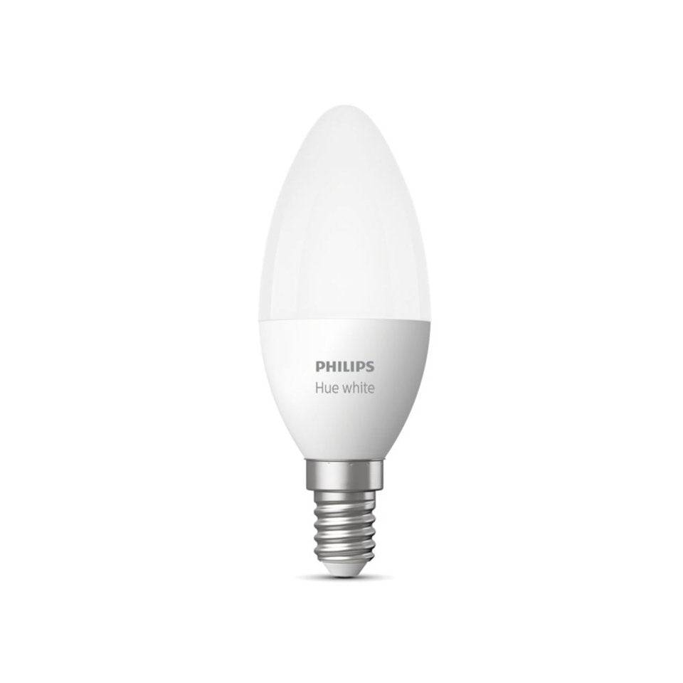 Philips Hue LED Kertepære 5,5W White E14 B-Vare