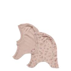 WHEAT 2 Wool Balaclava Felix |Pink |3-9M