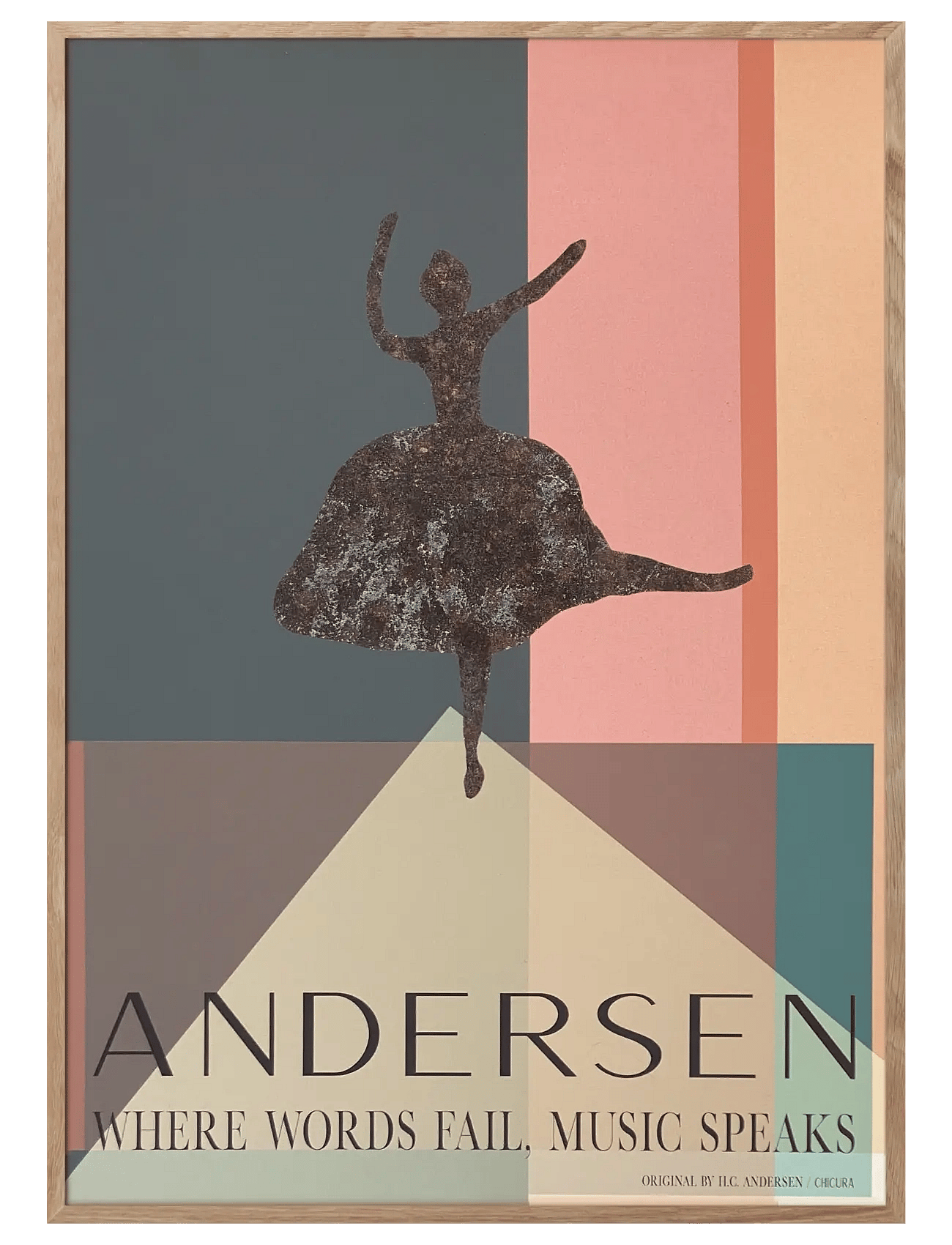 ChiCura H.c. Andersen - Music Speaks - Multi/patterned - A3