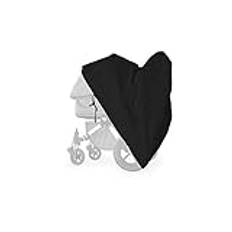 softgarage buggy softcush svart skydd för barnvagnar Emmaljunga NXT90 regnskydd regnskydd