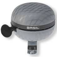 Basil Noir Cykelringklocka Ding Dong Ø60mm - Silver