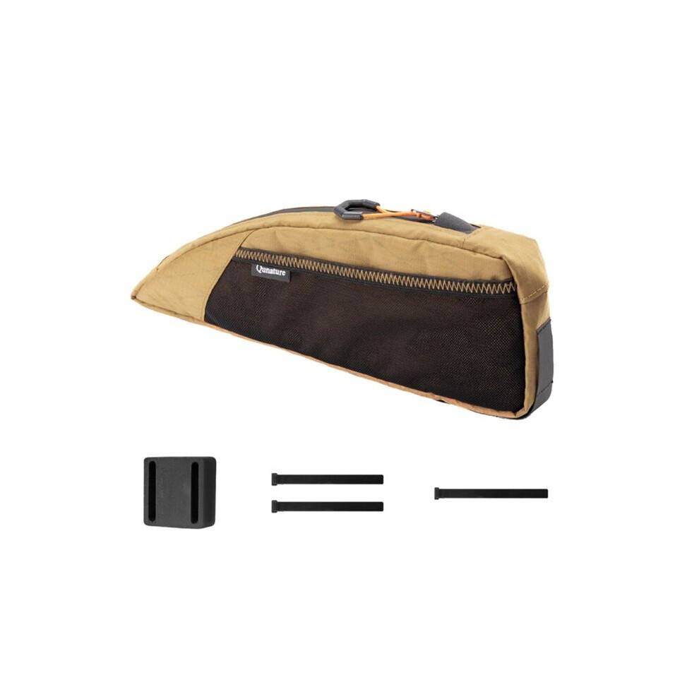 Qunature Top Tube Bike Bag Bicycle Bike Top Tube Bag Bicycle Front Frame Bag Cycling Accessories Mountain Road Bike B