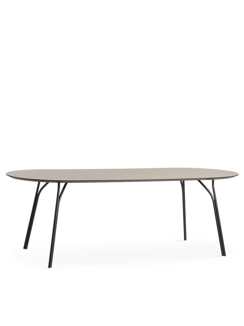 WOUD TREE SPISEBORD BEIGE/SORT - 220
