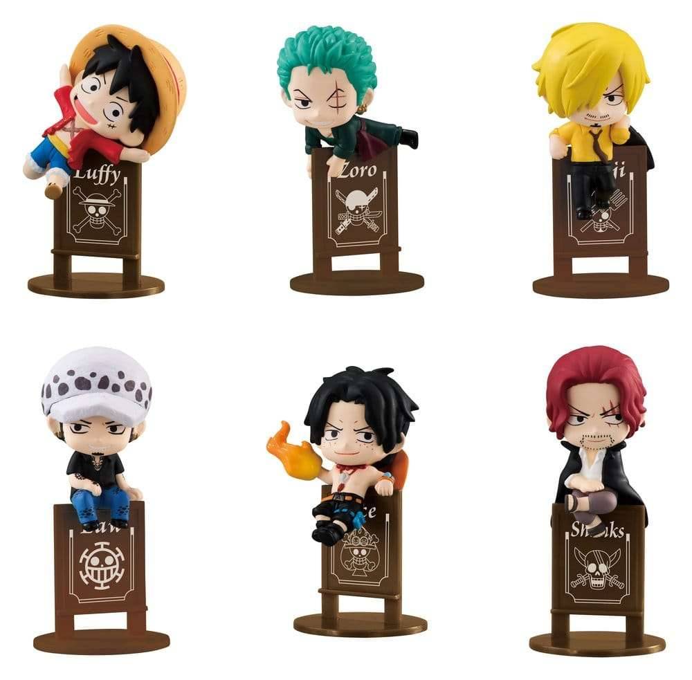 One Piece Ochatomo Series Mini Figures Pirates Party 4 cm Blind Box Display (8)