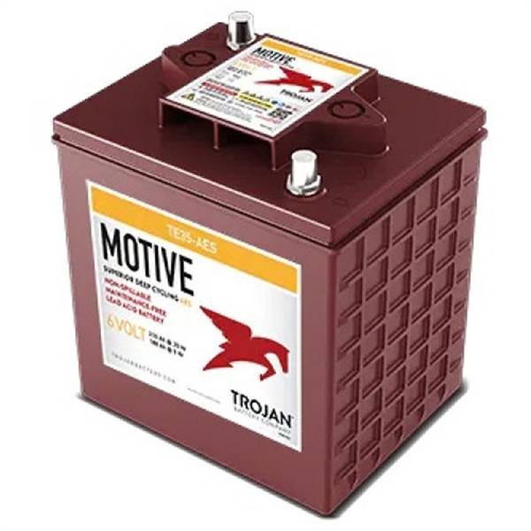 Trojan TE35-AES Deep Cycle AGM Blybatteri 6V 210Ah