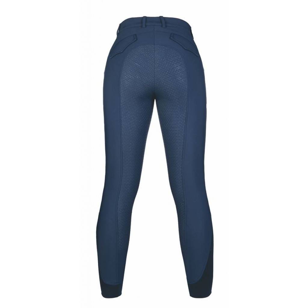 HKM Style Helskodd Varmfodrad Softshellridbyxa vinterridbyxor - Svart - 46