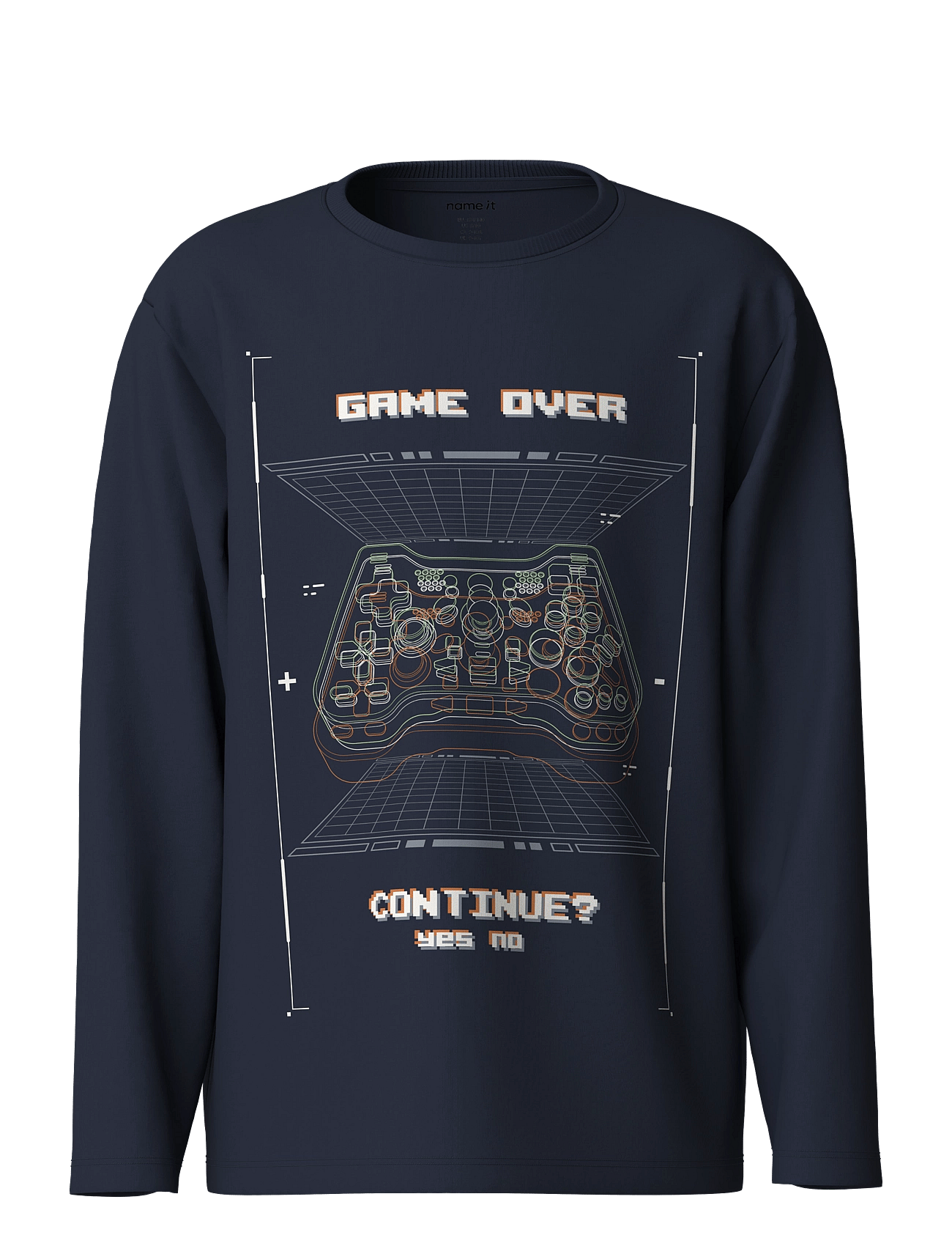 NAME IT Nkmvictor Ls Nreg Top | Navy | 122-128