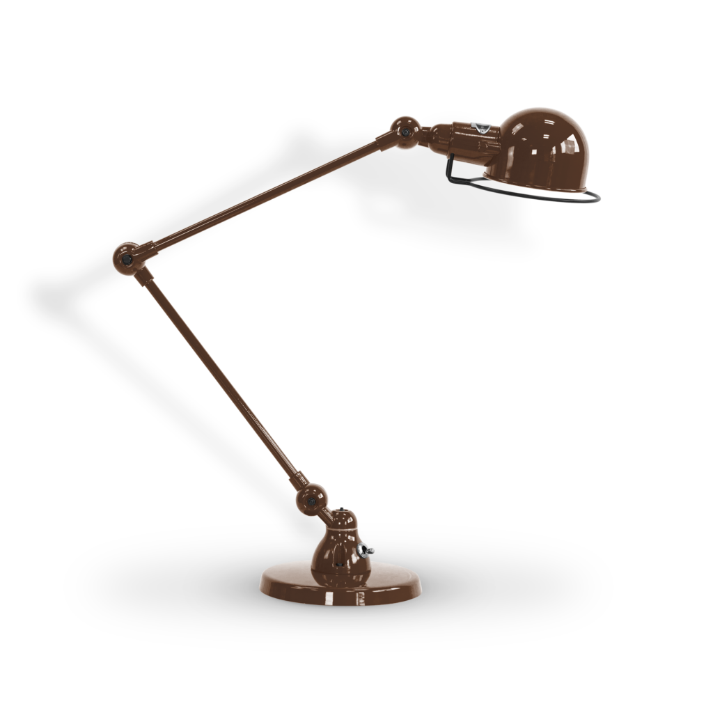 Signal SI333 bordlampe fra Jieldé - Chocolate / Blank