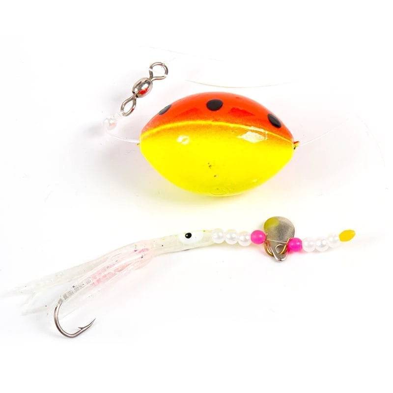 Fladen Flowing 2-hook flatfish rig with boom 130g - Luminius