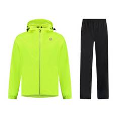 Rogelli Core Commuter Regnsæt, Yellow/Black, 3XL