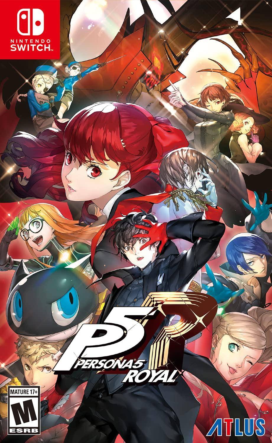 Persona 5 Standard Edition North Switch Royal (Imported America) - röd