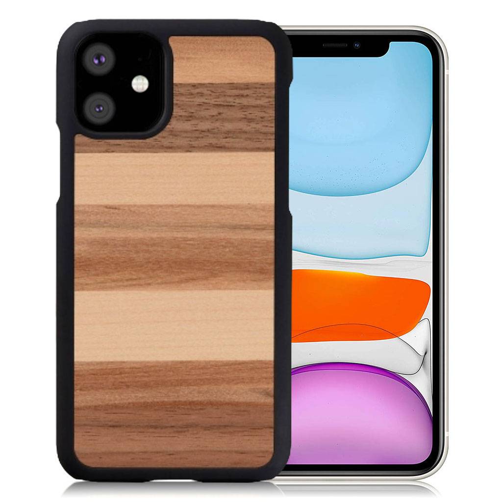 Man&Wood premium etui til iPhone 11 - Sabbia