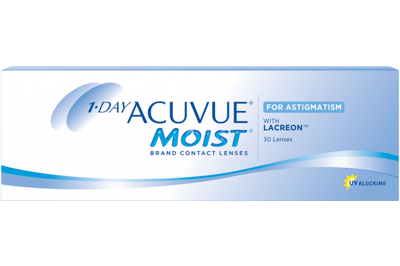 1-DAY ACUVUE MOIST for ASTIGMATISM 30-pack: -7.50, -0.75, 90