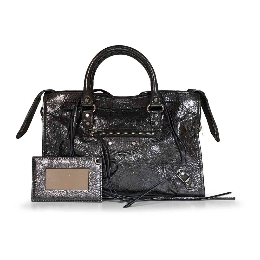 Balenciaga Le City Bag Small - Tasker - Dame - Grå - ONE SIZE - Bomuld