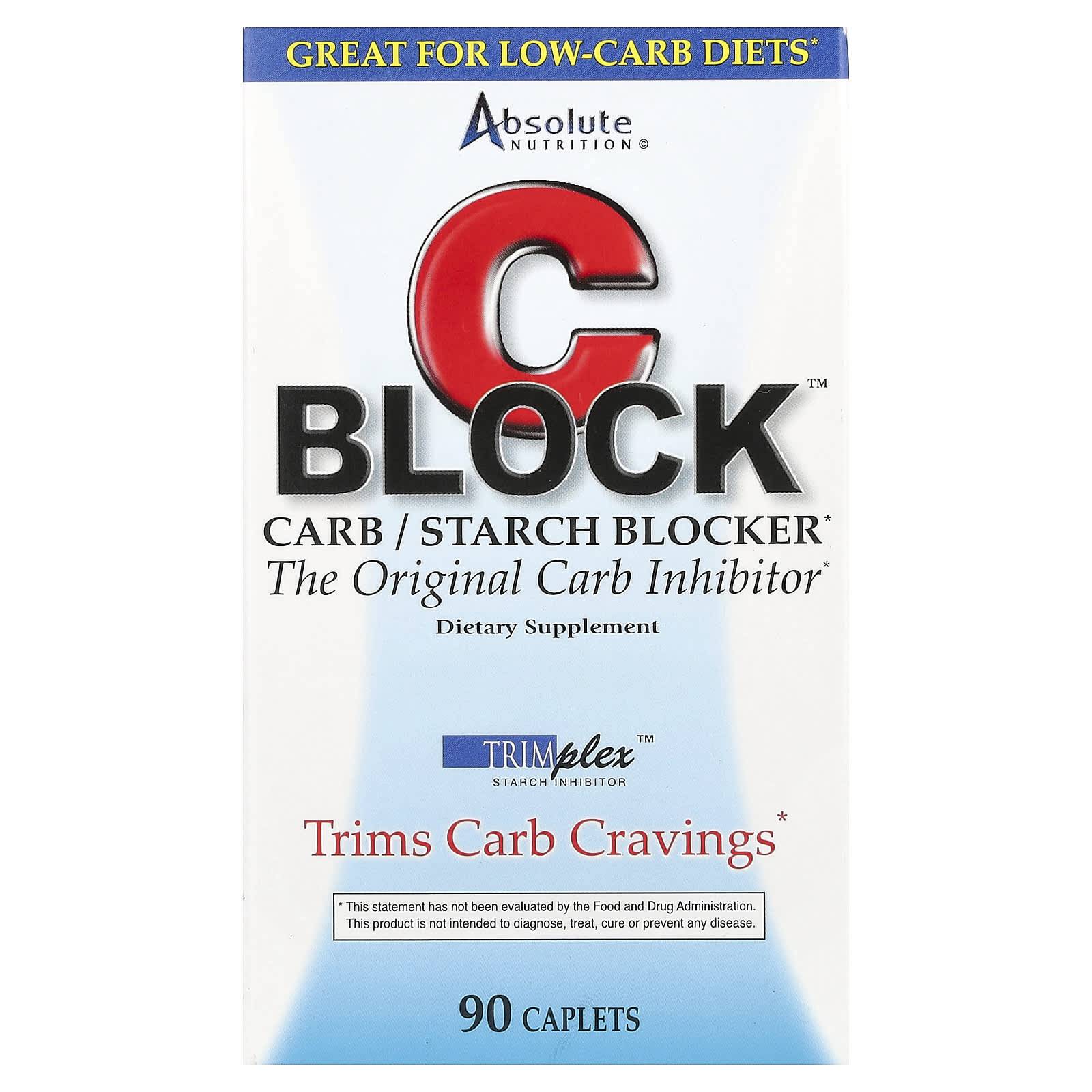 Cblock™, Kolhydrat-/Stärkelseblockerare, 90 Tabletter