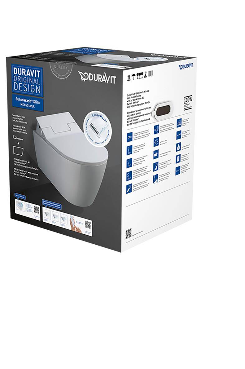 Duravit Me by Starck Wc-Skål med sæde og hygiejnedusch