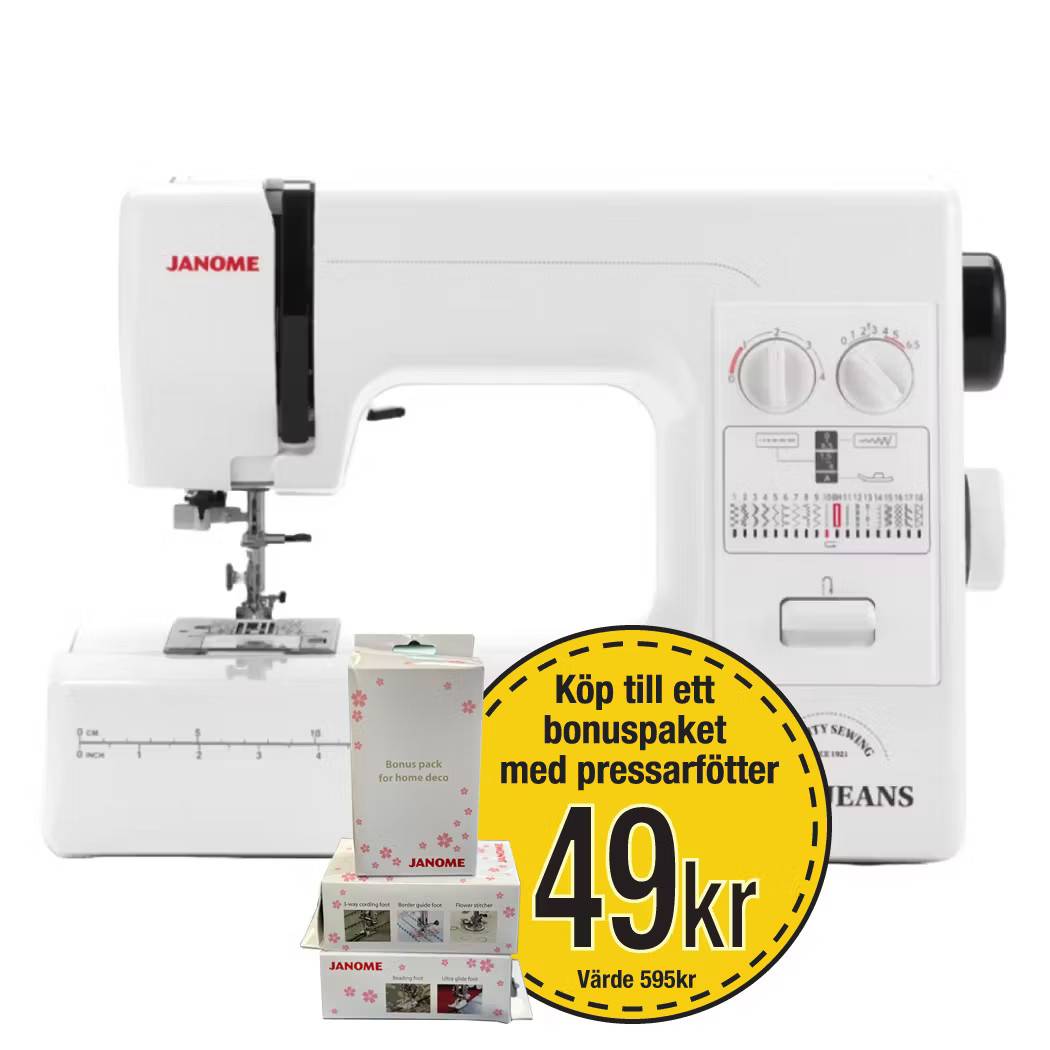 Janome Easy Jeans 1800 Demoex