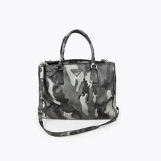 PRADA Medium Saffiano Lux Double-Zip Galleria Tote - Multicolour
