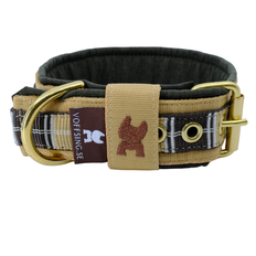 Voffsing Collection Set – Halsband 4cm- Birkas Edition – Classic Caramel 55cm