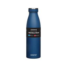 Sistema rustfrit stål drikkeflaske mørke Blå 500 ml