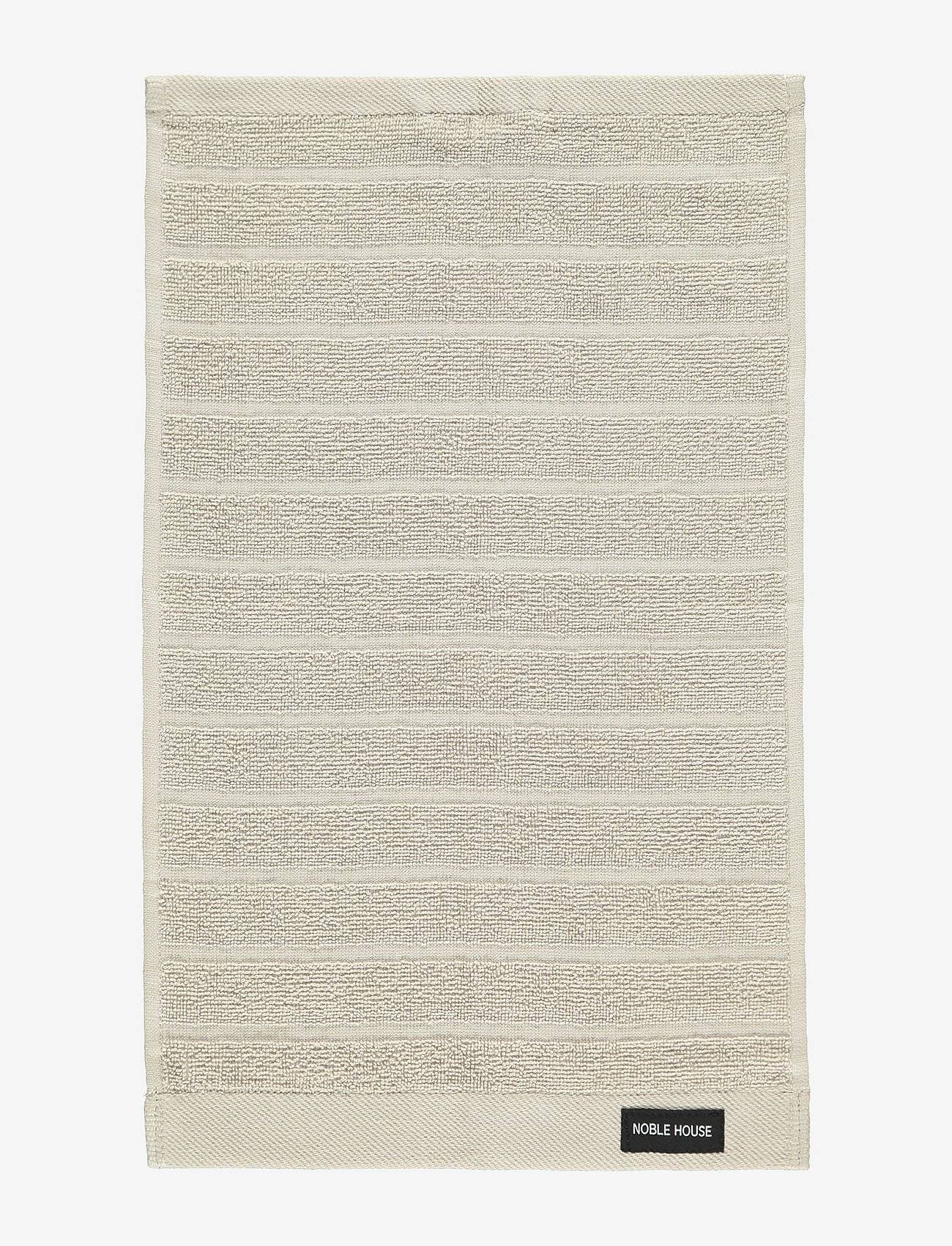 NOBLE HOUSE Håndklæde Novalie | Beige | 30X50 cm