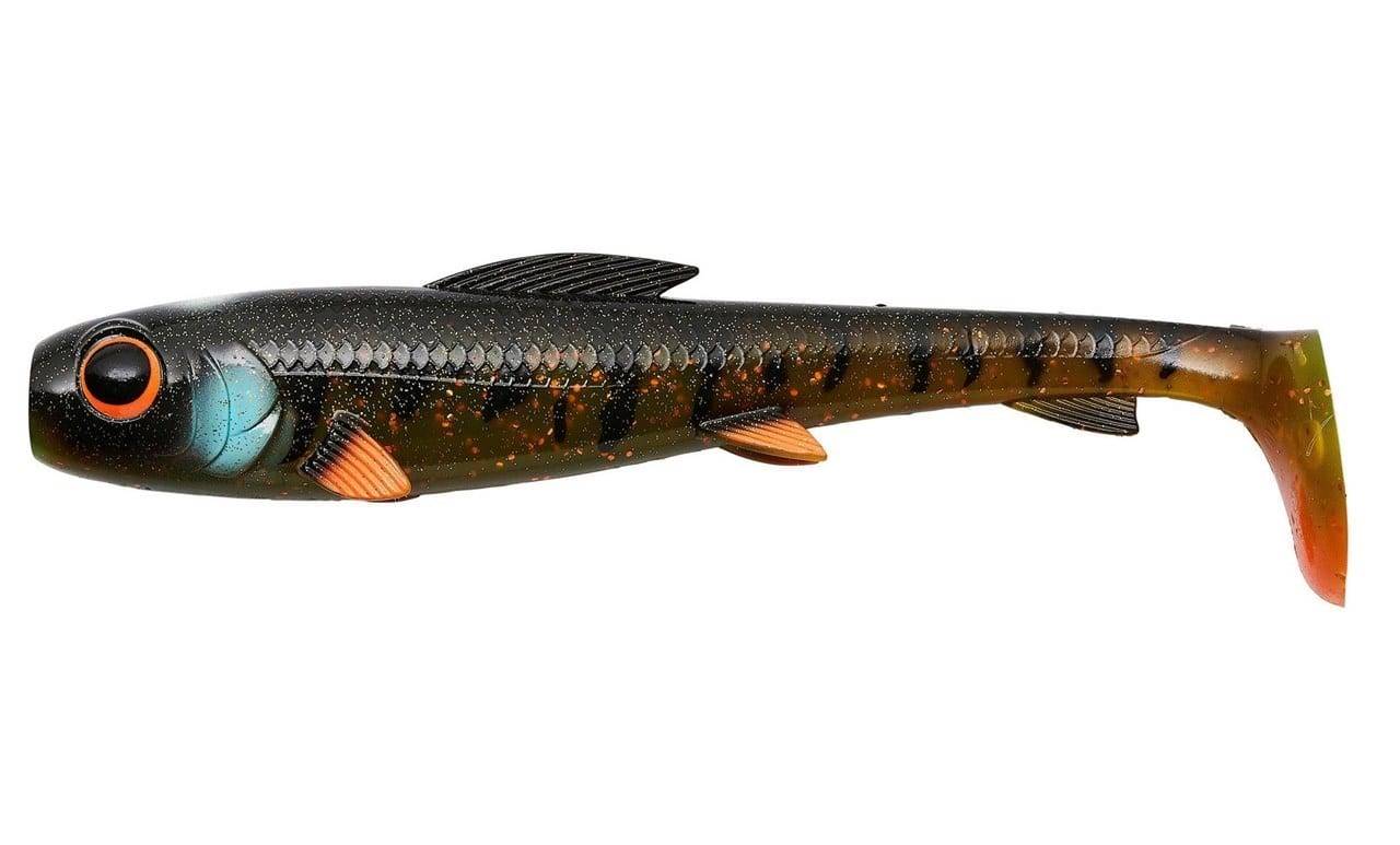 SvartZonker Mcpike 17, 21 och 25cm (Välj Storlek: 25cm / 110gr, Välj Färg: Burbot Motoroil)