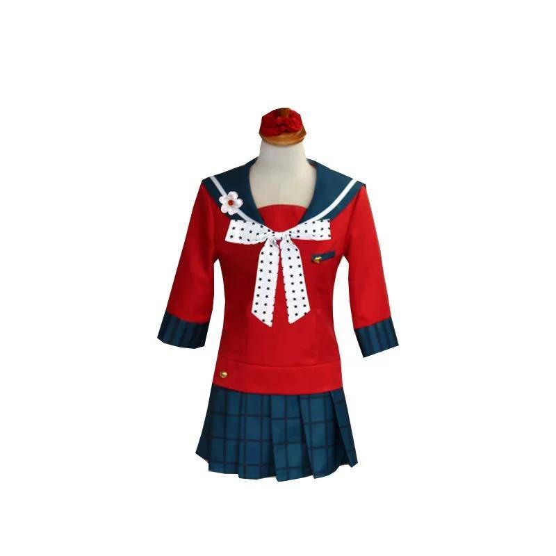 Danganronpa V3 Harukawa Maki Cosplay Kostym, Förskollärare Campus Skoluniform Outfit cm