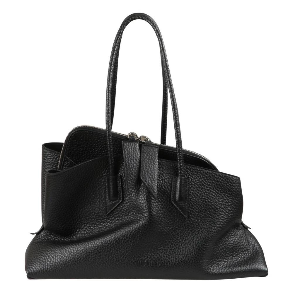 The Attico La Passeggiata Medium Top Handle Bag - Tasker - Dame - Sort - ONE SIZE -