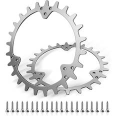 Spikdæk i rustfrit stål til robotplæneklipper Husqvarna Automower 420/320/430X/435X/440/450X, med 21 x rustfri stålspikes, til hjul 252 mm【mo】