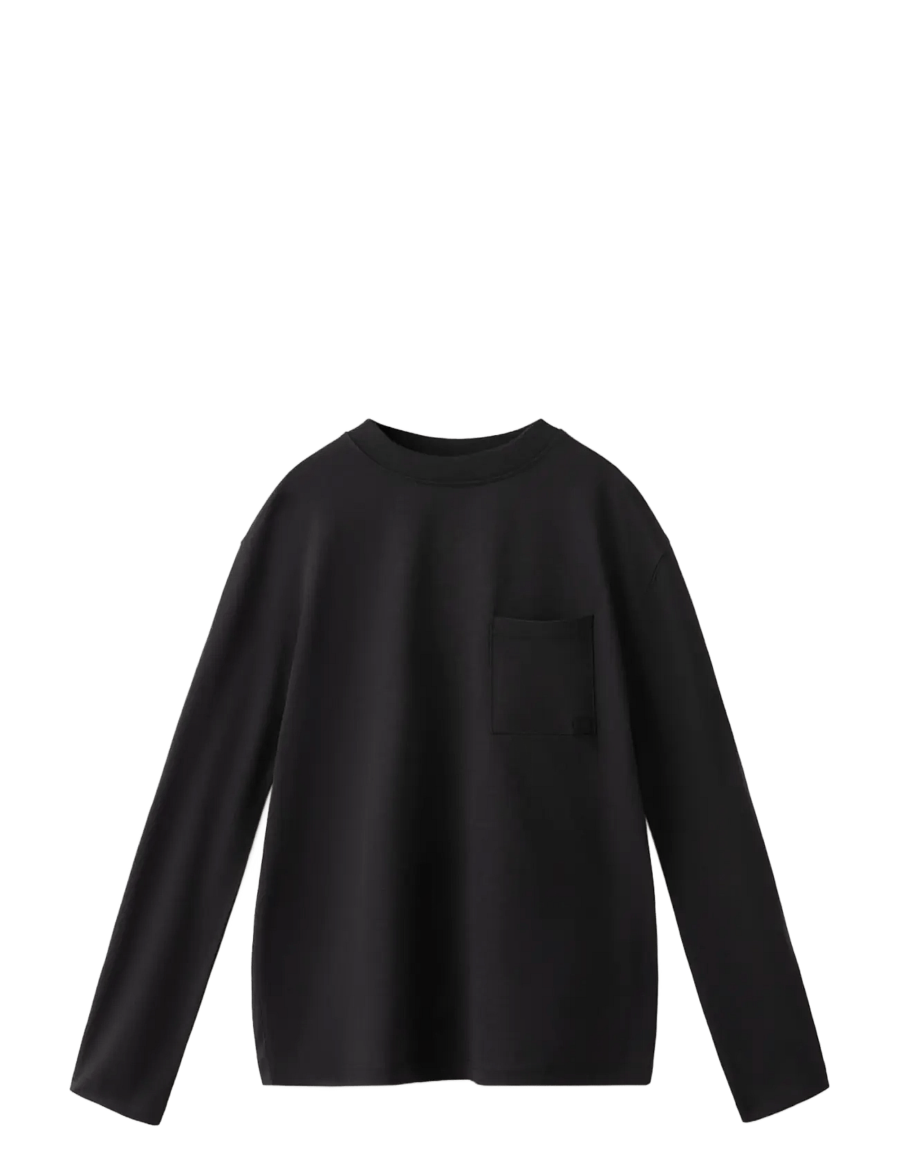 Mango Loose-Fit Cotton T-Shirt - Black - 7-8