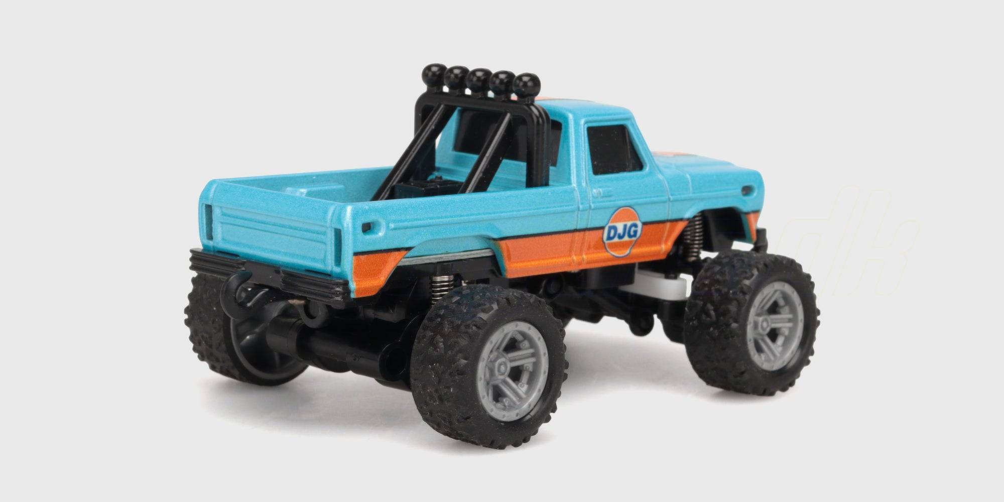 Mini RC Car Pick-up - Blå / orange