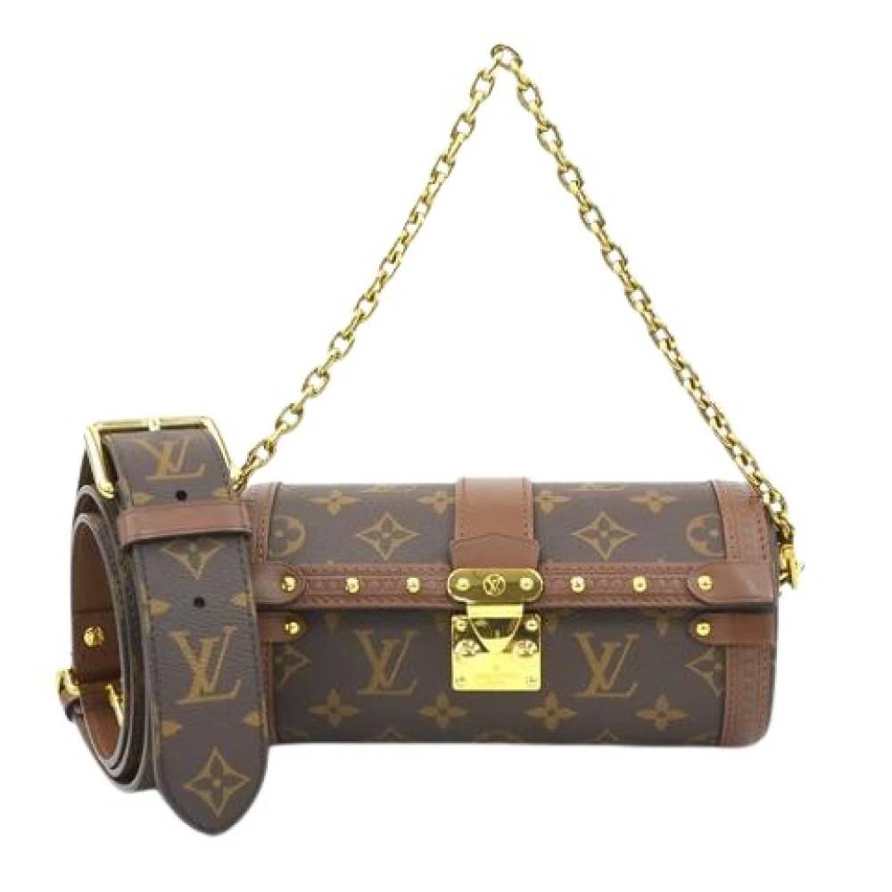 Louis Vuitton Vintage Pre-owned Mini Taske - Vintage - Dame - Brun - ONE SIZE - Uld