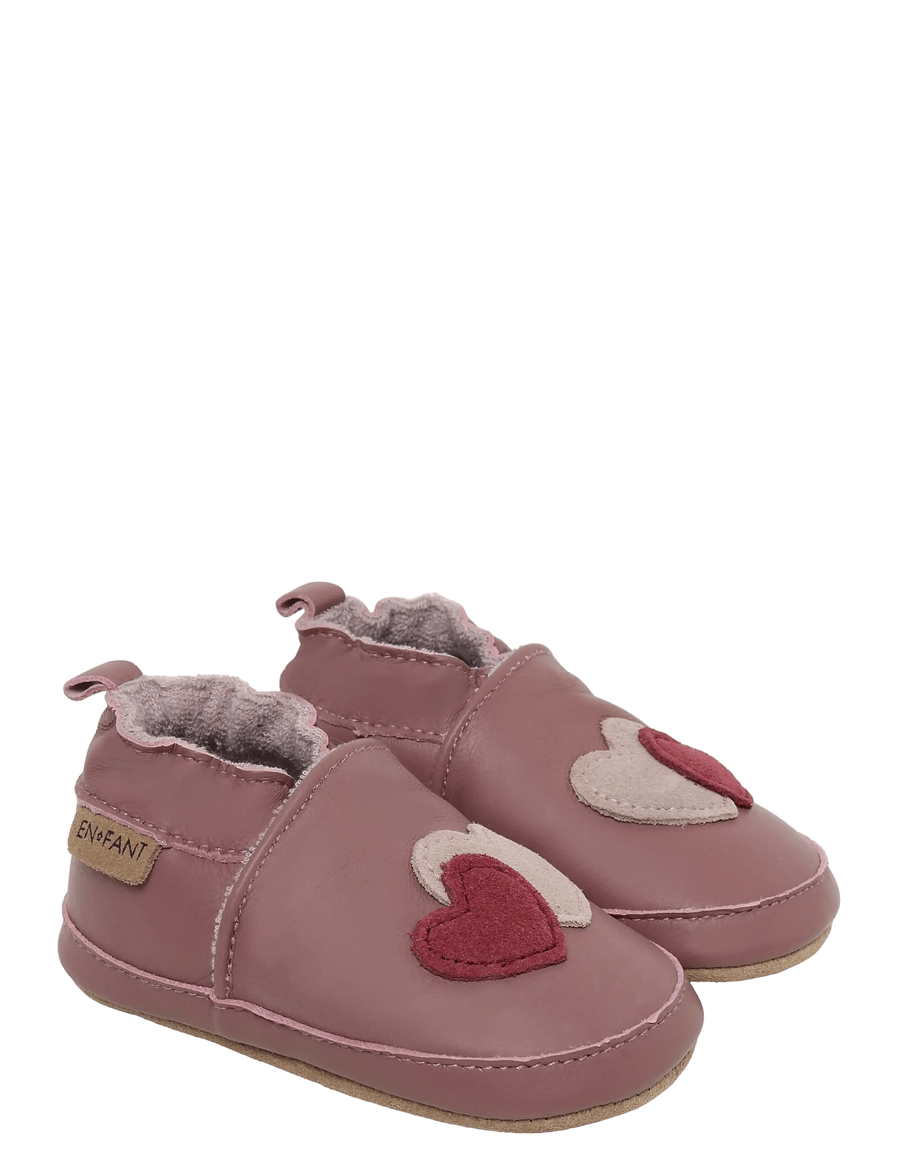 EN FANT Leather Shoe - Applique | Burgundy | 24