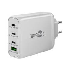 Goobay USB-C/USB-A PD GaN Laddstation - 100W - Vit