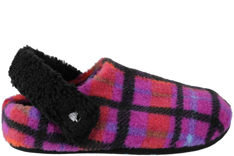 Crocs classic cozzzy plaid hjemmesko i ternet tekstil str. 3