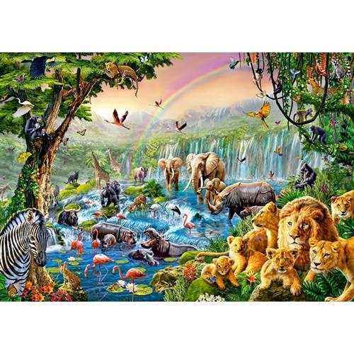 500 bitar - Jungle River