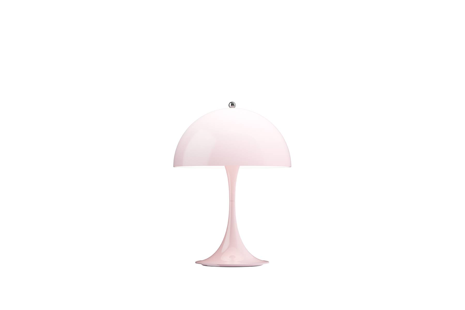 Panthella 250 Portable Lampe | Opal Opal pale rose.