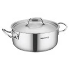 Gryde, med låg, rustfrit stål, 36 cm / 10 L &#34;Proline Gastro&#34; - Korkmaz