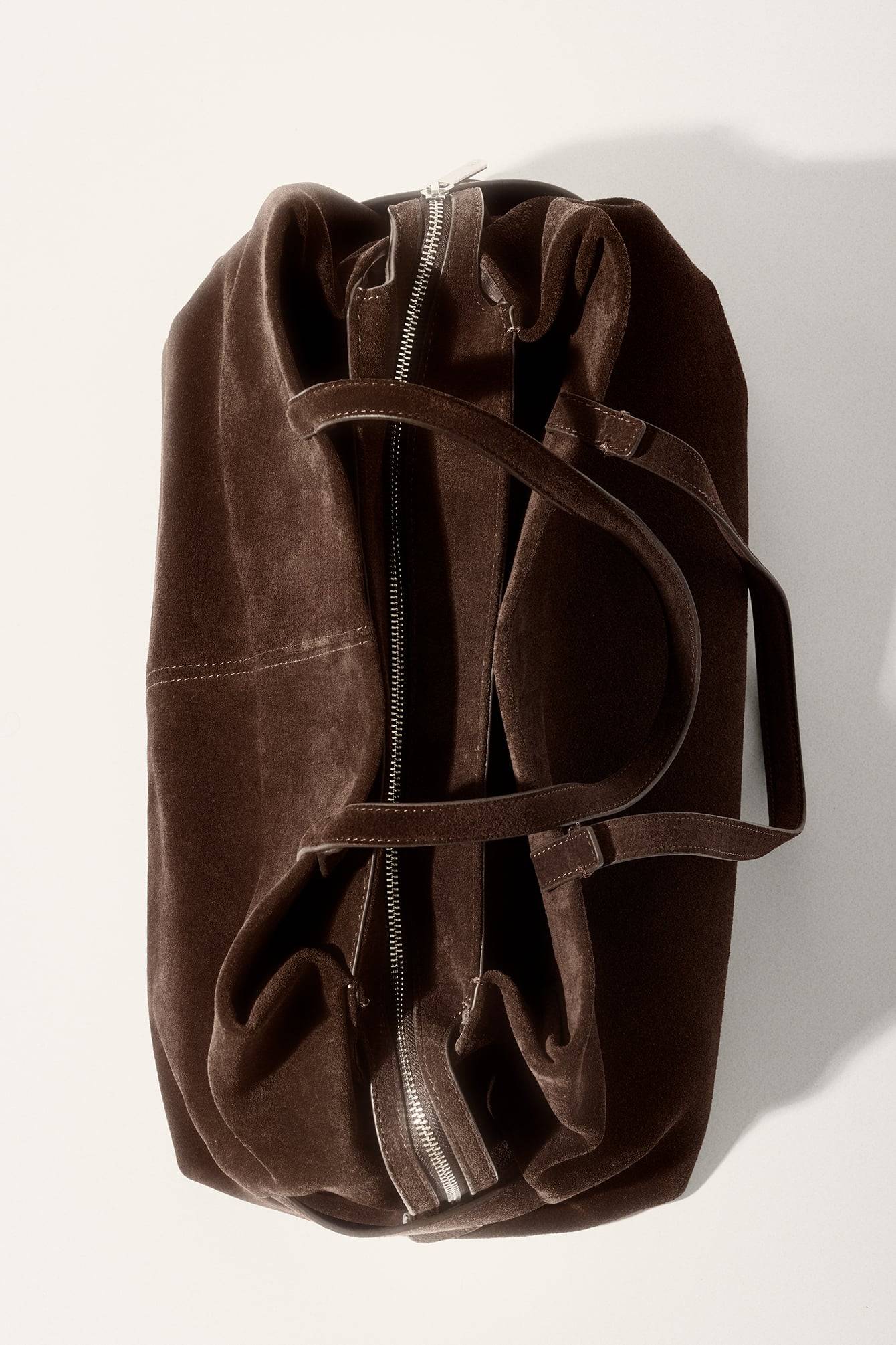 Premium Selection Soft Suede Tote - Tasker - Brun - One Size - NA-KD / NAKD