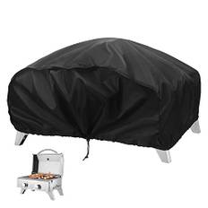 VANSHEIM utomhus BBQ grillskydd gasgrillskydd bordsskiva grillskydd för Weber Q100/1000 grillar, Enders URBAN PRO, vattentätt anti-UV vindtätt oxfordtyg gas grillskydd 70 x 47 x 30 cm