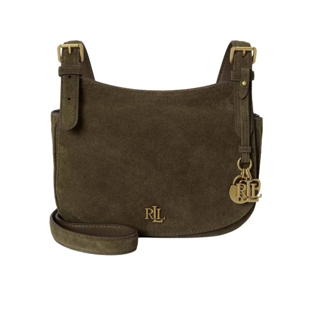 Ralph Lauren Marcy Medium Crossbody - Tasker - Dame - Grøn - ONE SIZE - Uld