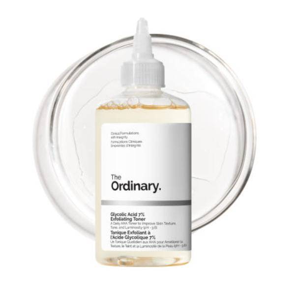 The Ordinary Glykolsyra 7% Exfolierande Toner 100ml, 240ml (6 alternativ)