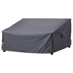 F&J Outdoors Abdeckhauben für Garten Loveseats Wasserdicht UV Beständige 2-Sitzer Lounge 3-Sitzer Sofas Schutzhülle Gartenbänke Bank Plane (Grau:208x99x89/61cm)