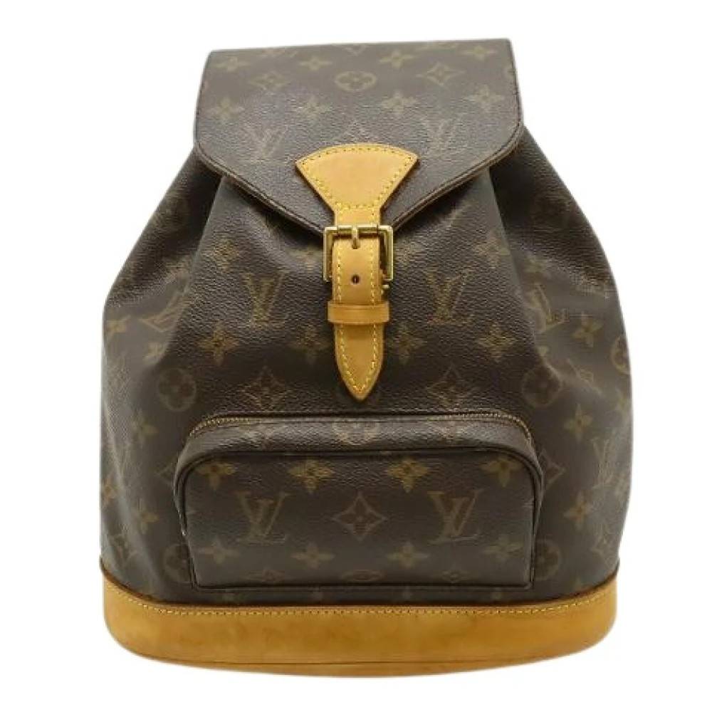 Louis Vuitton Vintage - Pre-owned Monogram Montsouris MM Ryggsäck Vintage - Dam - ONE Size -