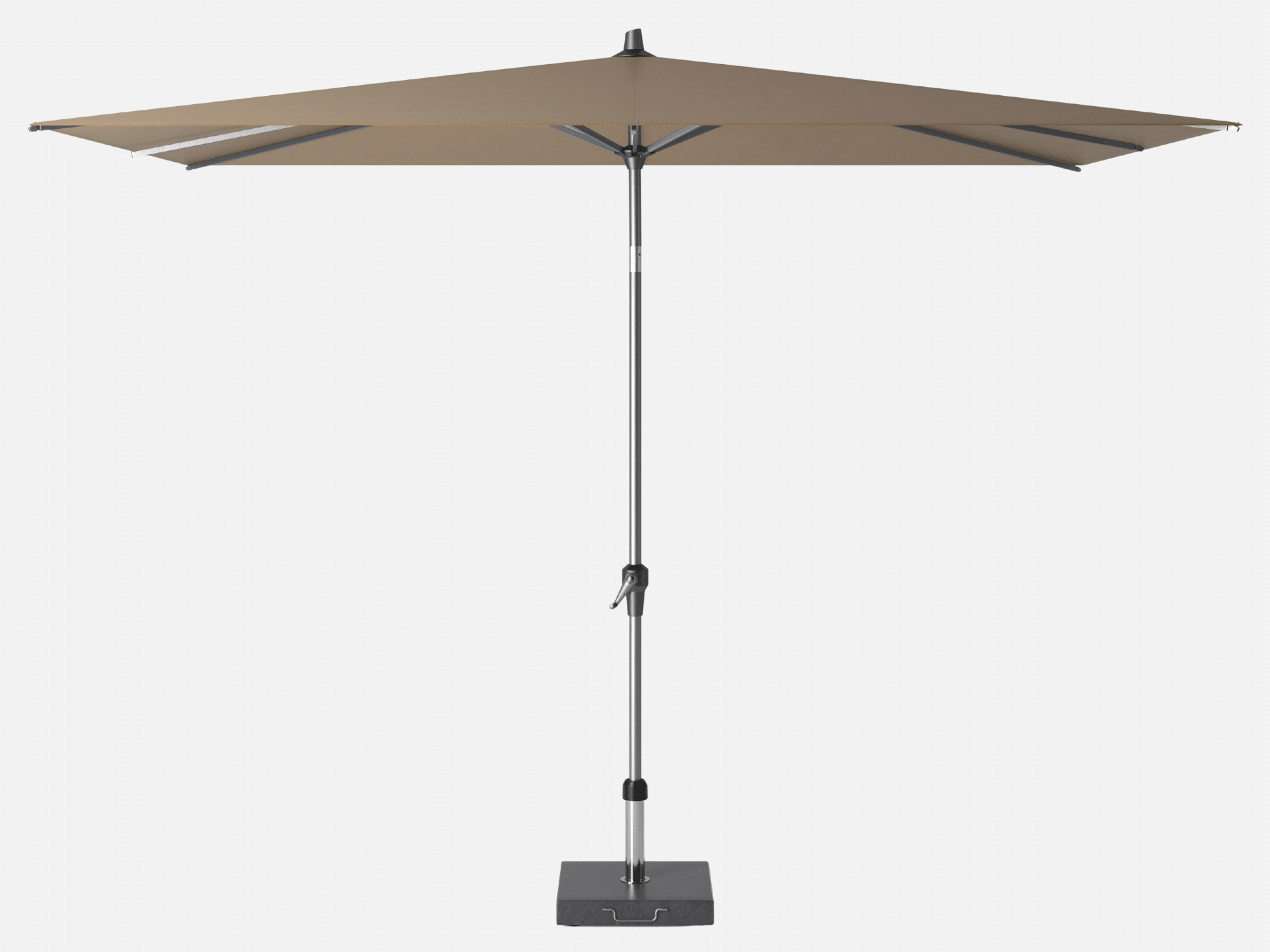 Haveparasol 3x2 meter Taupe Riva