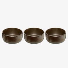 RAW skål 13,5 cm 3 stk. | Metallic Brown