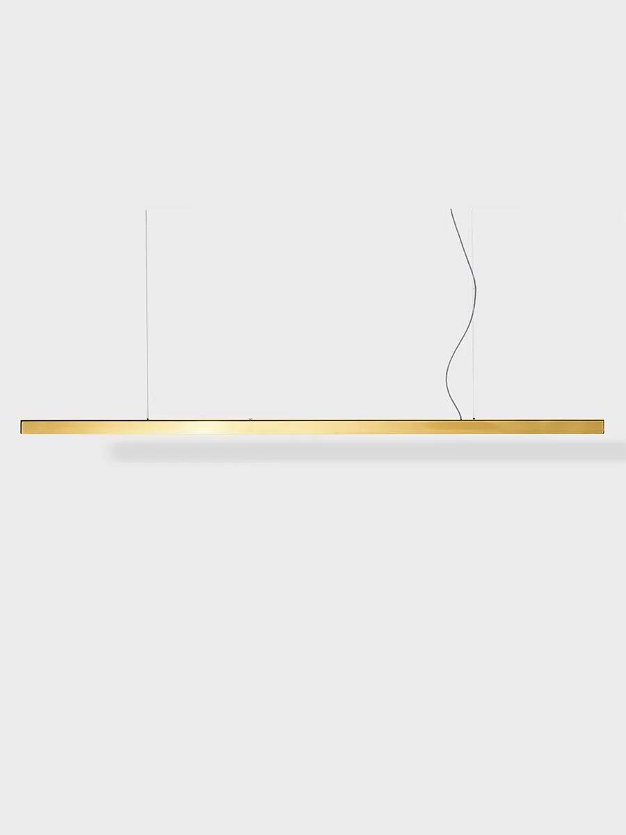 I Model Pendel, m. ledning fra Anour Messing / 300 cm / Poleret - Jacobsen Plus
